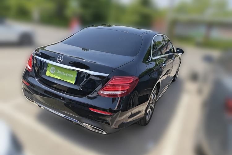 Used Mercedes-Benz E-Class 2017 E 300 L Sporty and Stylish Model Rear Right 45 Deg