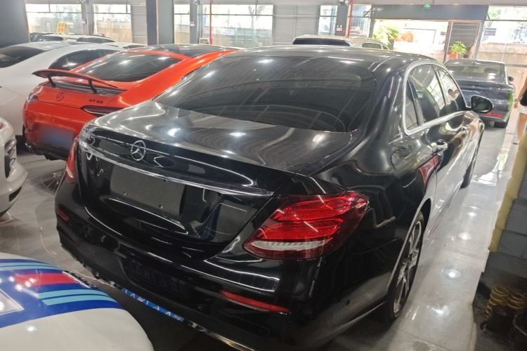 Used Mercedes-Benz E-Class 2017 E 300 L Sporty and Stylish Model Rear Right 45 Deg