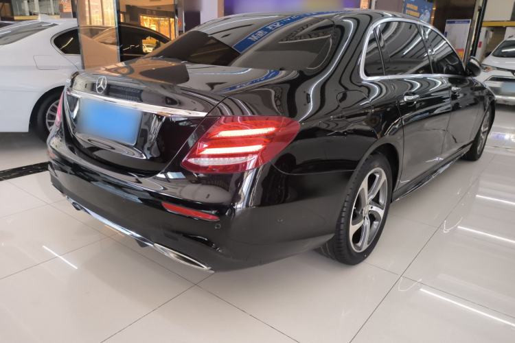 Used Mercedes-Benz E-Class 2017 E 300 L Sporty and Stylish Model Rear Right 45 Deg