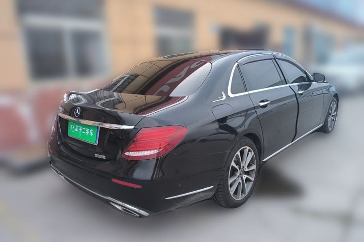 Used Mercedes-Benz E-Class 2017 E 300 L Luxury Model Rear Right 45 Deg