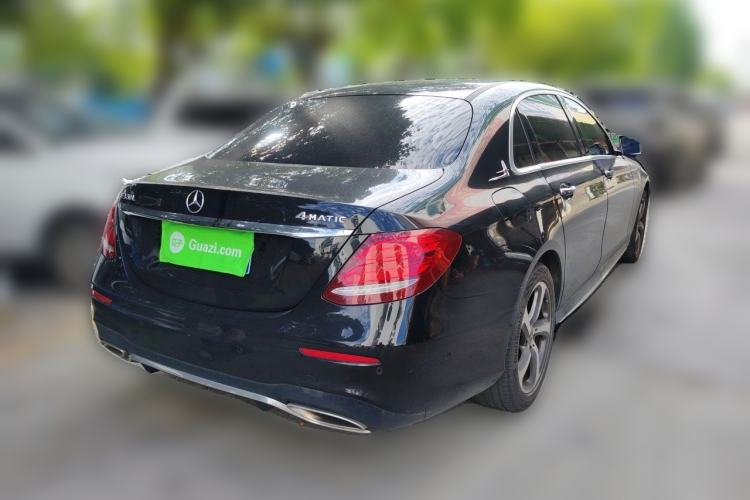 Used Mercedes-Benz E-Class 2017 E 300 L Sporty and Stylish Model Rear Right 45 Deg
