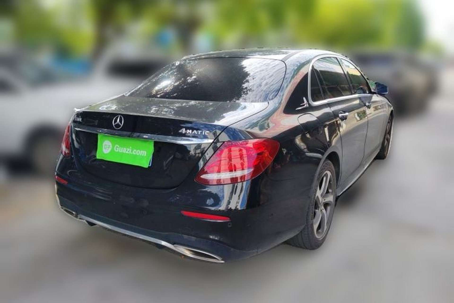 Used Mercedes-Benz E-Class 2017 E 300 L Sporty and Stylish Model Rear Right 45 Deg