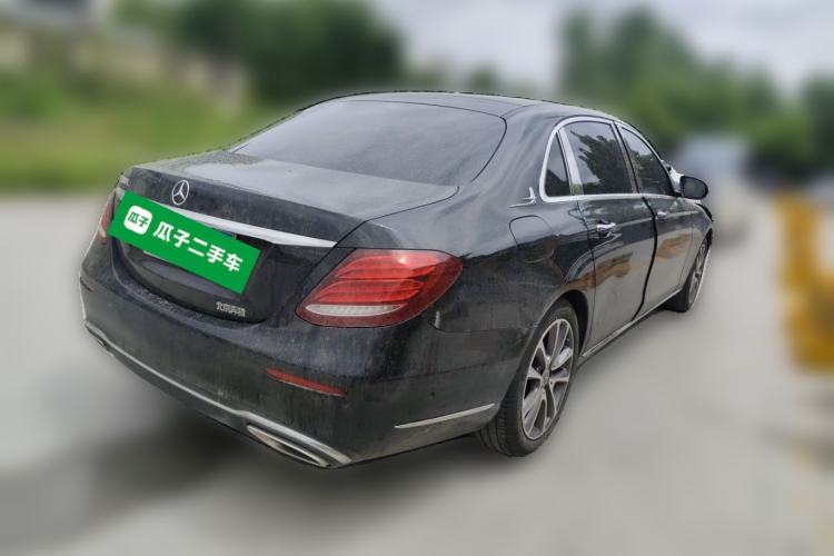 Used Mercedes-Benz E-Class 2017 E 300 L Sporty and Stylish Model Rear Right 45 Deg