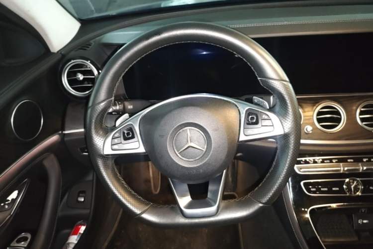 Used Mercedes-Benz E-Class 2017 E 300 L Sporty and Stylish Model Steering Wheel