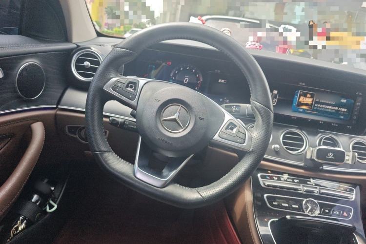 Used Mercedes-Benz E-Class 2017 E 300 L Sporty and Stylish Model Steering Wheel