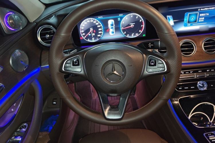 Used Mercedes-Benz E-Class 2017 E 300 L Sporty and Stylish Model Steering Wheel