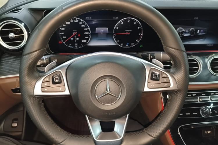 Used Mercedes-Benz E-Class 2017 E 300 L Sporty and Stylish Model Steering Wheel
