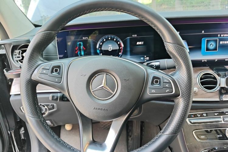 Used Mercedes-Benz E-Class 2017 E 300 L Luxury Model Steering Wheel