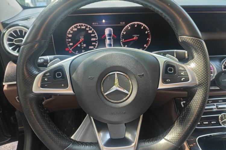 Used Mercedes-Benz E-Class 2017 E 300 L Sporty and Stylish Model Steering Wheel