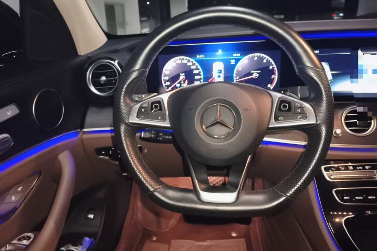 Used Mercedes-Benz E-Class 2017 E 300 L Sporty and Stylish Model Steering Wheel