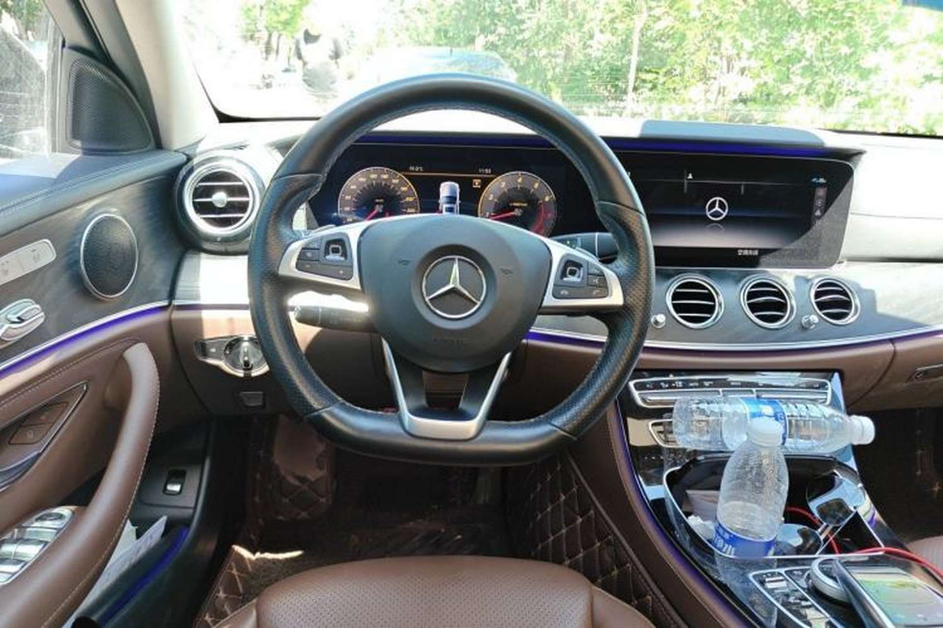 Used Mercedes-Benz E-Class 2017 E 300 L Sporty and Stylish Model Steering Wheel