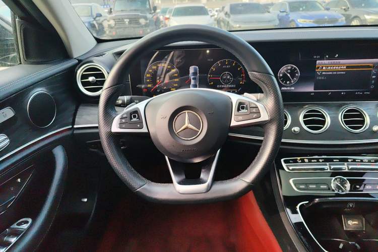 Used Mercedes-Benz E-Class 2017 E 300 L Sporty and Stylish Model Steering Wheel