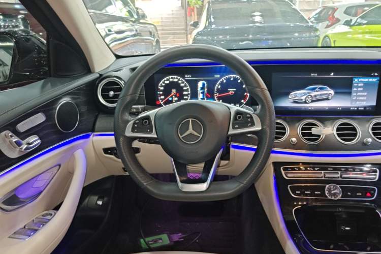 Used Mercedes-Benz E-Class 2017 E 300 L Sporty and Stylish Model Steering Wheel