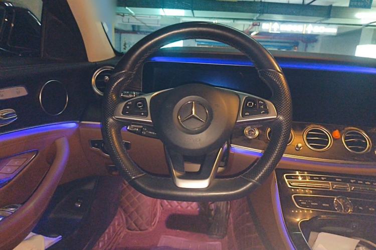 Used Mercedes-Benz E-Class 2017 E 300 L Sporty and Stylish Model Steering Wheel
