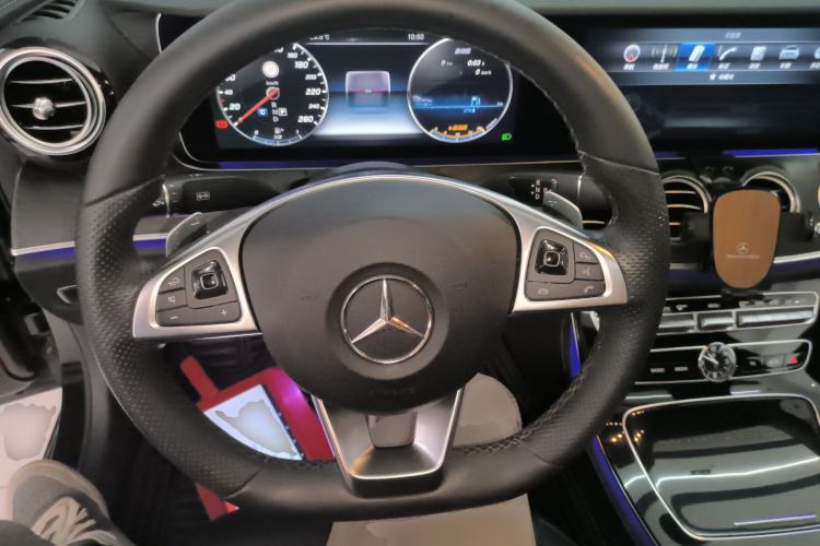 Used Mercedes-Benz E-Class 2017 E 300 L Sporty and Stylish Model Steering Wheel