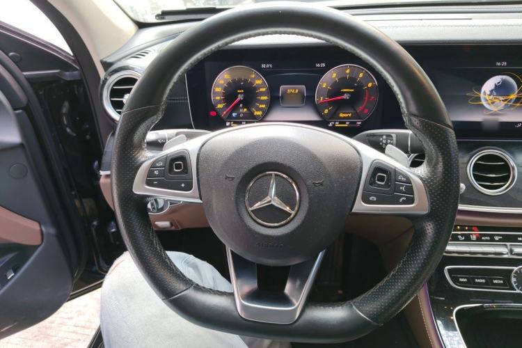 Used Mercedes-Benz E-Class 2017 E 300 L Sporty and Stylish Model Steering Wheel