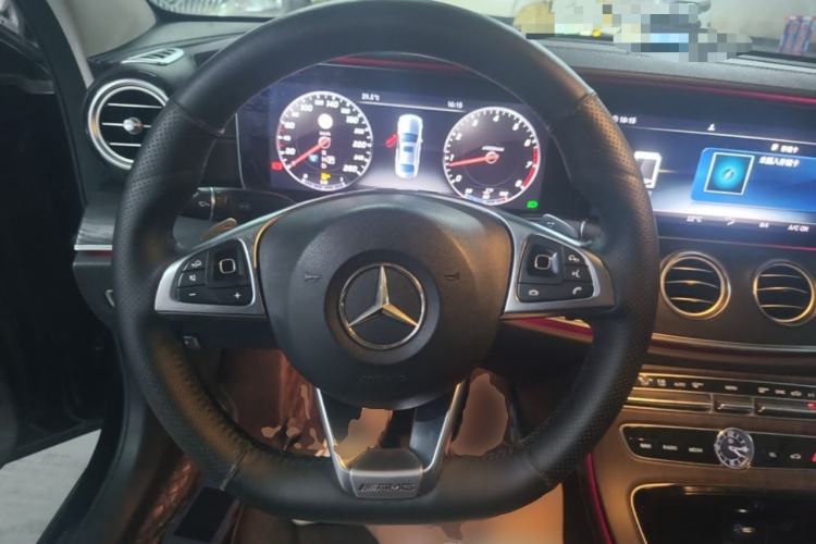 Used Mercedes-Benz E-Class 2017 E 300 L Sporty and Stylish Model Steering Wheel