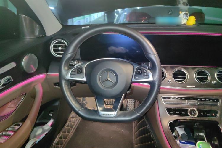 Used Mercedes-Benz E-Class 2017 E 300 L Sporty and Stylish Model Steering Wheel