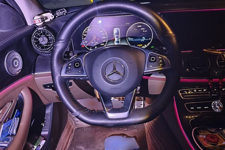 Used Mercedes-Benz E-Class 2017 E 300 L Sporty and Stylish Model Steering Wheel
