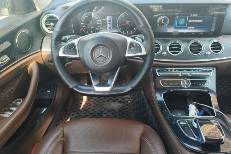 Used Mercedes-Benz E-Class 2017 E 300 L Sporty and Stylish Model Steering Wheel