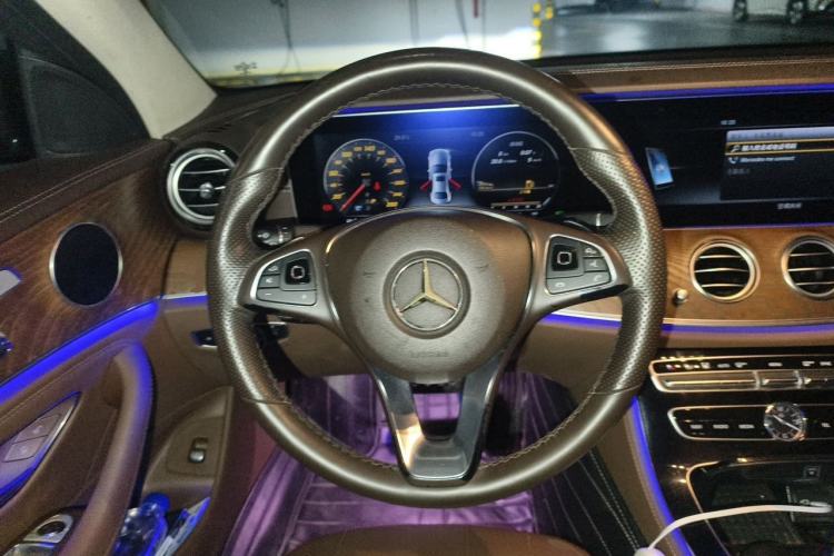 Used Mercedes-Benz E-Class 2017 E 300 L Sporty and Stylish Model Steering Wheel