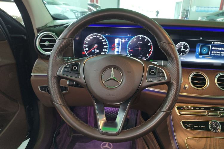 Used Mercedes-Benz E-Class 2017 E 300 L Luxury Model Steering Wheel