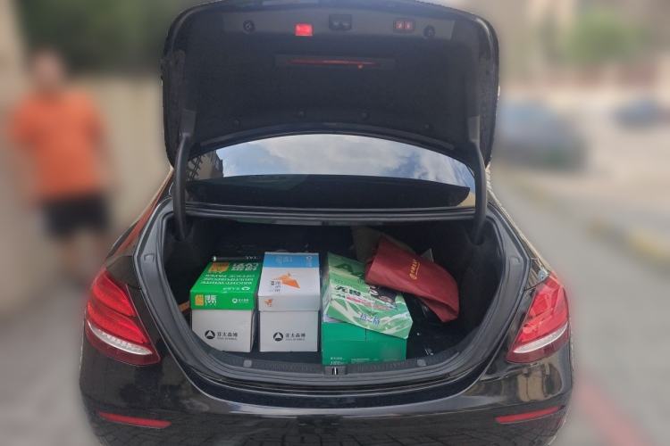 Used Mercedes-Benz E-Class 2017 E 320 L 4MATIC Trunk