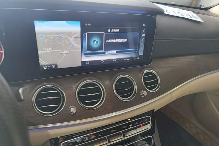 Used Mercedes-Benz E-Class 2017 E 300 L Luxury Model Audio And AC Panel