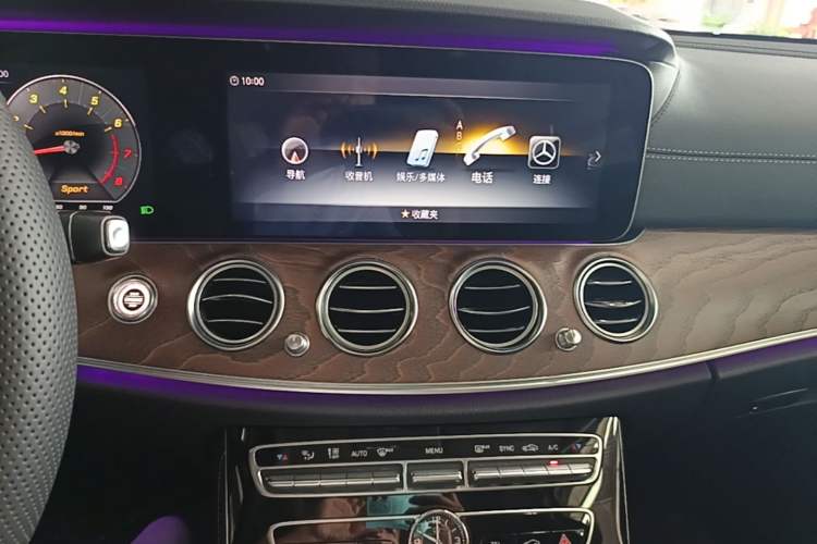 Used Mercedes-Benz E-Class 2017 E 300 L Luxury Model Audio And AC Panel