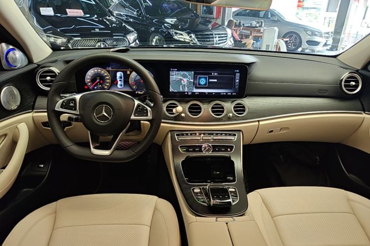 Used Mercedes-Benz E-Class 2017 E 300 L Sporty and Stylish Model Center Console