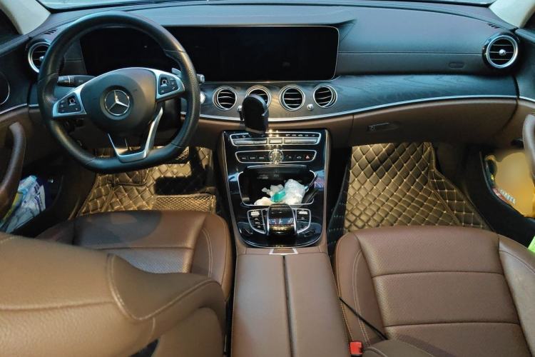 Used Mercedes-Benz E-Class 2017 E 300 L Sporty and Stylish Model Center Console