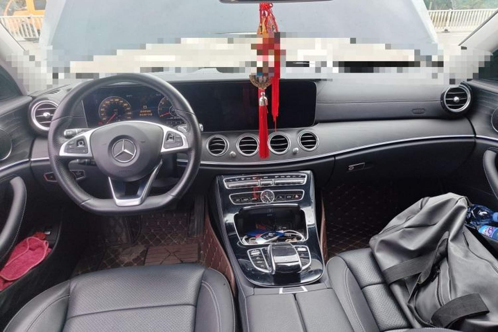 Used Mercedes-Benz E-Class 2017 E 300 L Sporty and Stylish Model Center Console