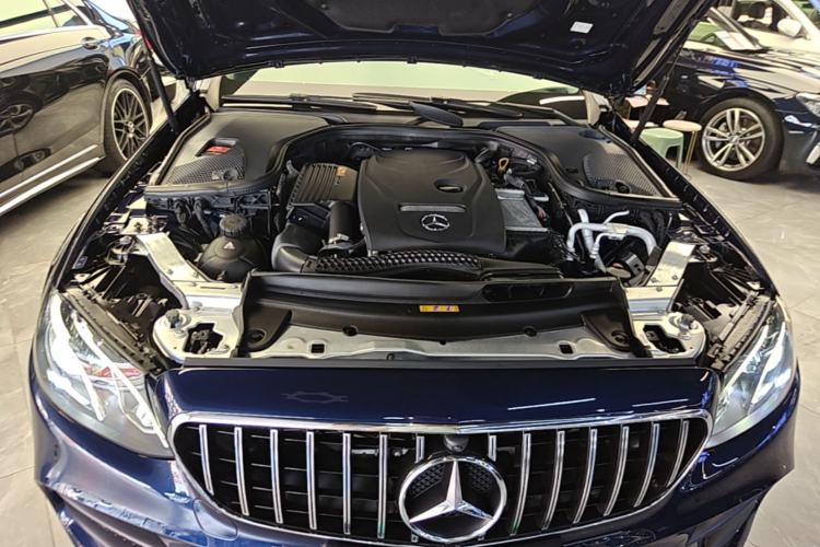 Used Mercedes-Benz E-Class 2017 E 300 L Sporty and Stylish Model Engine Bay