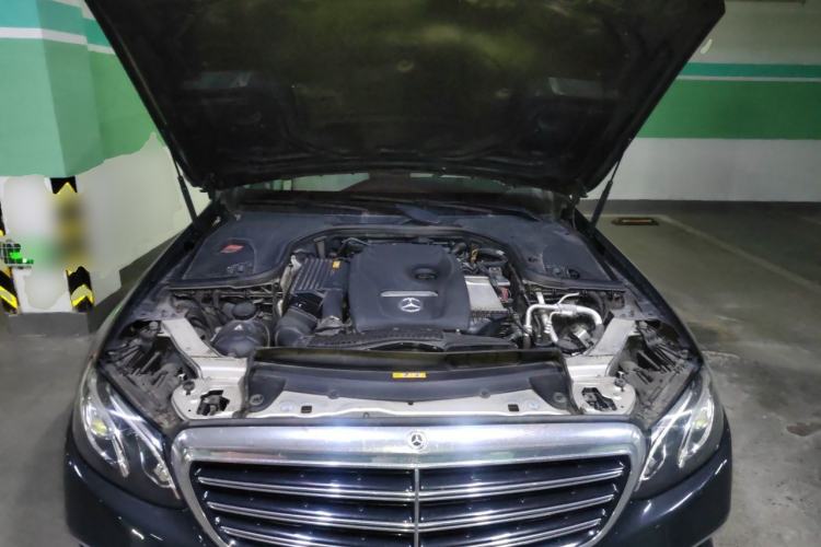 Used Mercedes-Benz E-Class 2017 E 300 L Luxury Model Engine Bay