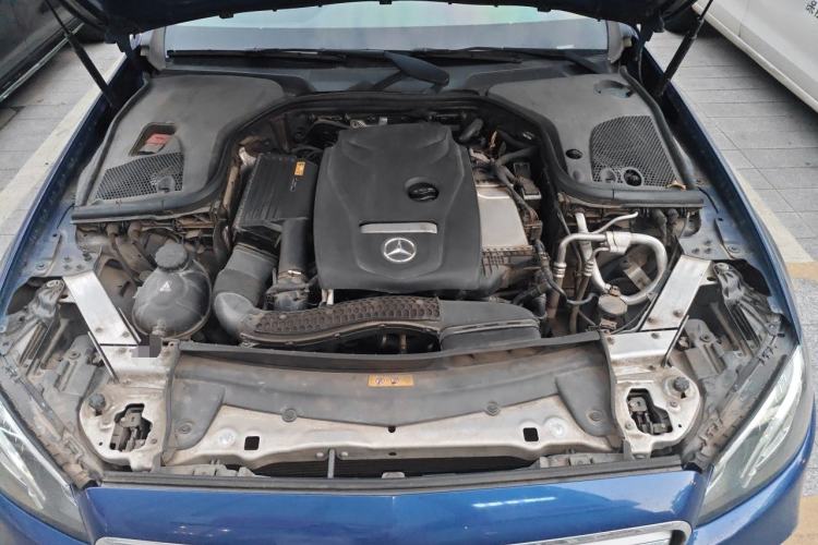 Used Mercedes-Benz E-Class 2017 E 300 L Sporty and Stylish Model Engine Bay