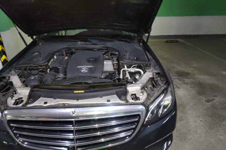 Used Mercedes-Benz E-Class 2017 E 300 L Luxury Model Engine Bay Left