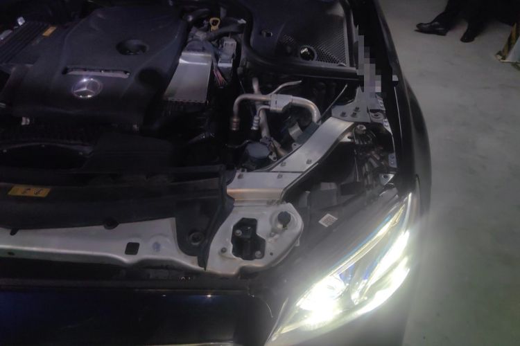 Used Mercedes-Benz E-Class 2017 E 300 L Sport Luxury Edition Engine Bay Left