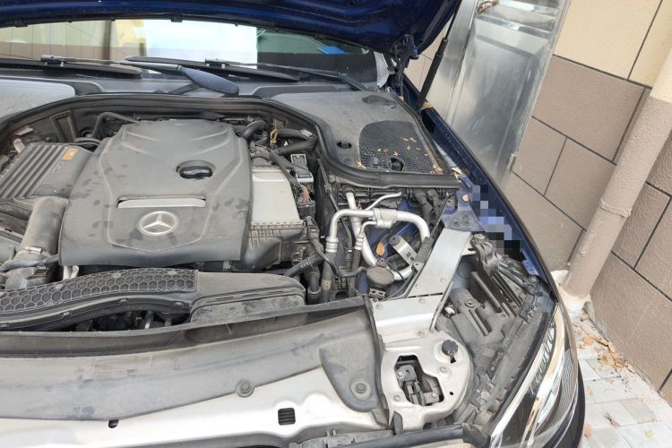 Used Mercedes-Benz E-Class 2017 E 300 L Luxury Model Engine Bay Left