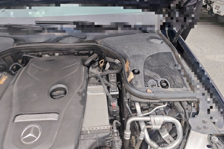 Used Mercedes-Benz E-Class 2017 E 300 L Sporty and Stylish Model Engine Bay Left