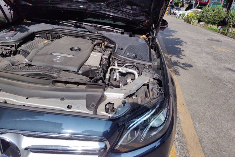 Used Mercedes-Benz E-Class 2017 E 300 L Sporty and Stylish Model Engine Bay Left