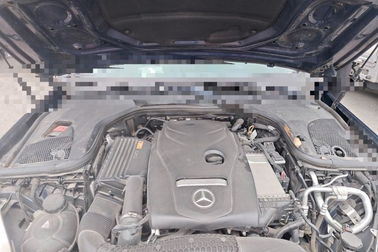 Used Mercedes-Benz E-Class 2017 E 300 L Sporty and Stylish Model Engine Bay