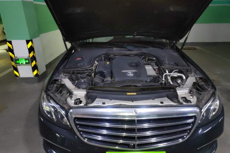 Used Mercedes-Benz E-Class 2017 E 300 L Luxury Model Engine Bay Right