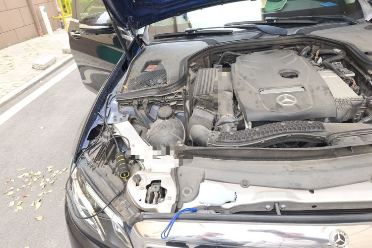 Used Mercedes-Benz E-Class 2017 E 300 L Luxury Model Engine Bay Right