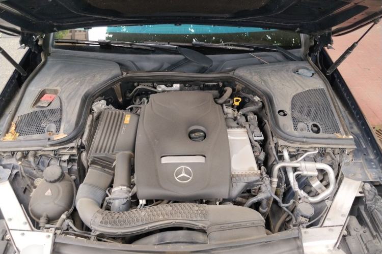 Used Mercedes-Benz E-Class 2017 E 200 4MATIC Coupe Engine Bay