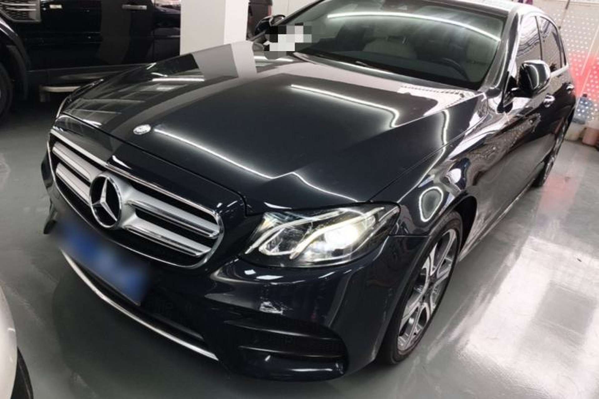 Used Mercedes-Benz E-Class 2017 E 300 L Sporty and Stylish Model Front Left 45 Deg
