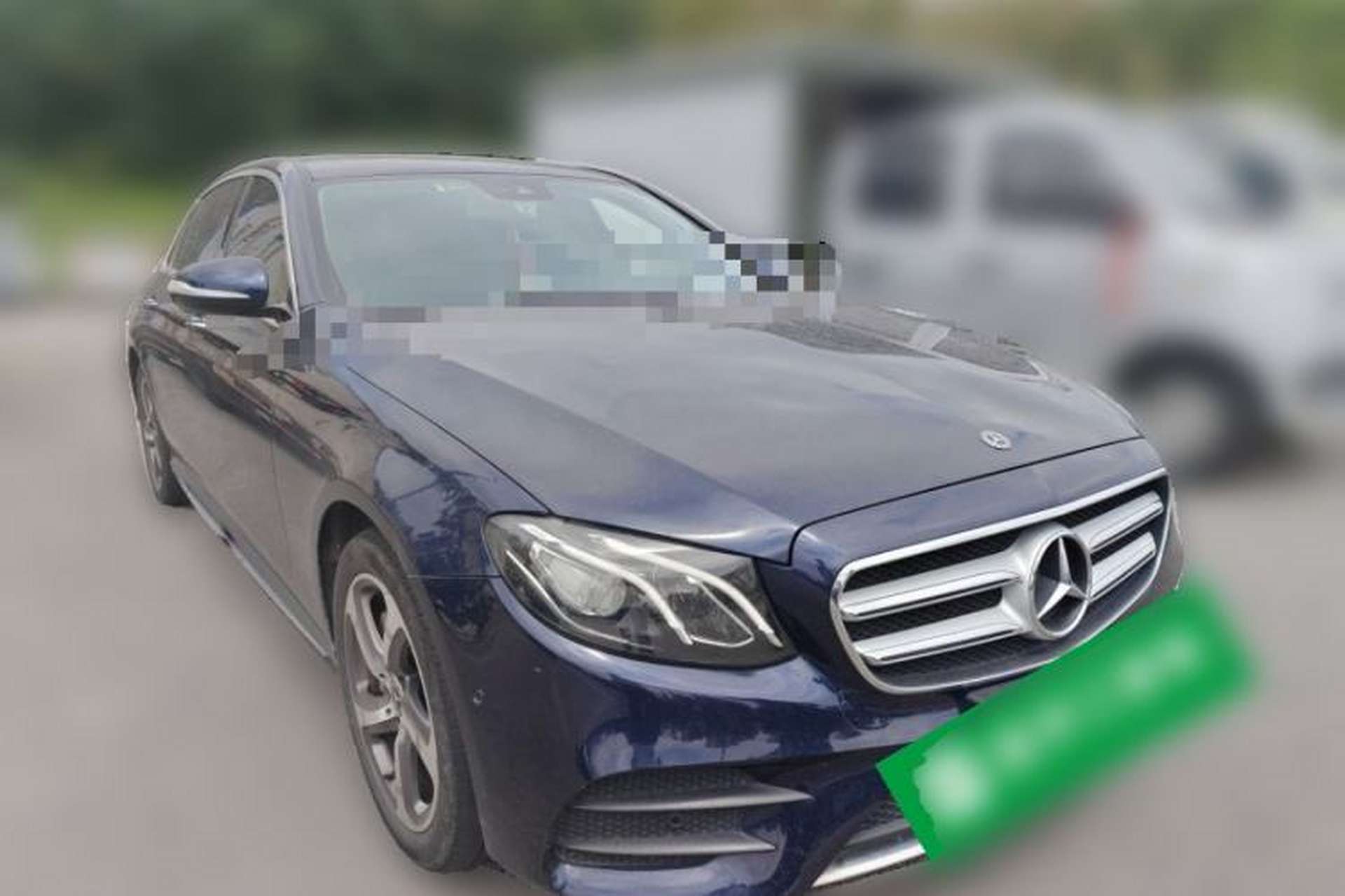 Used Mercedes-Benz E-Class 2017 E 300 L Sporty and Stylish Model Front Right 45 Deg