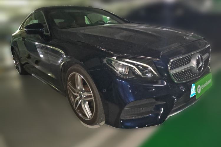 Used Mercedes-Benz E-Class 2017 E 200 4MATIC Coupe Front Right 45 Deg