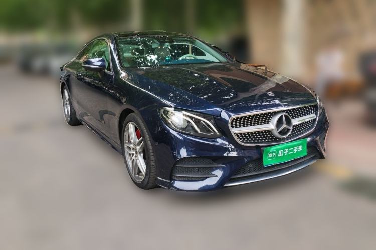 Used Mercedes-Benz E-Class 2017 E 200 4MATIC Coupe Front Right 45 Deg