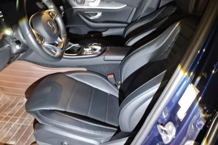 Used Mercedes-Benz E-Class 2017 E 300 L Sporty and Stylish Model Left Front Seat