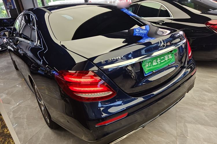 Used Mercedes-Benz E-Class 2017 E 300 L Sporty and Stylish Model Rear Left 45 Deg